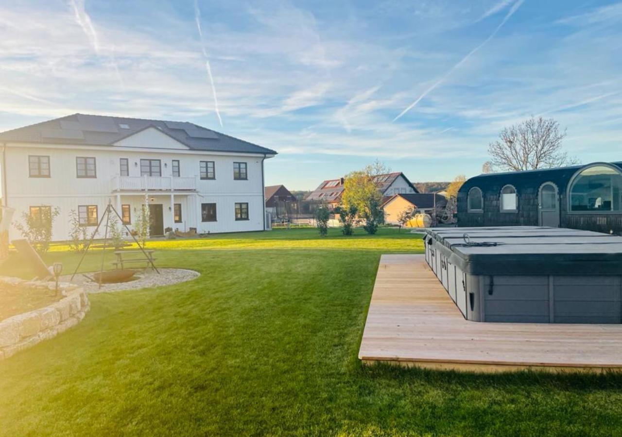 Tirolian Lodge North, Whirlpool, Sauna, Lagerfeuer Bundorf Екстериор снимка